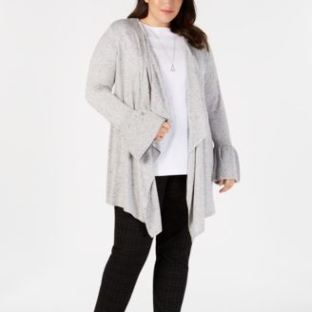 NWT Style & Co Plus Size Open-Front Cardigan